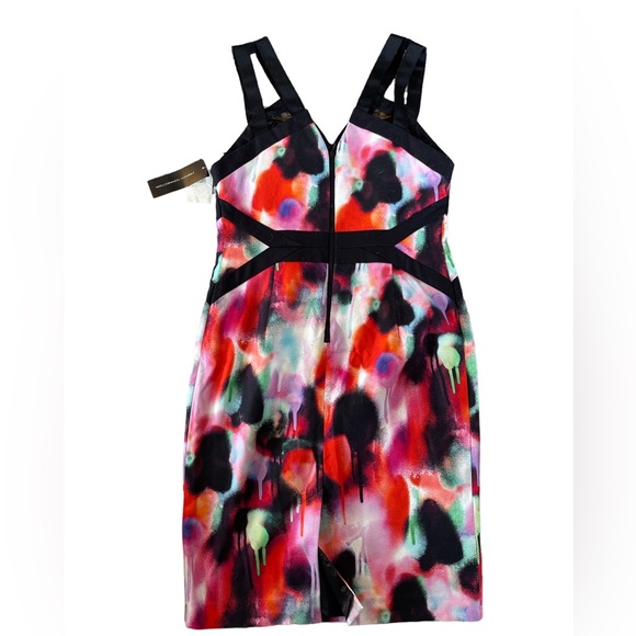 FRENCH CONNECTION Coral STRAPPY WOMANS DRESS NWT SIZE 10 - Picture 1 of 9